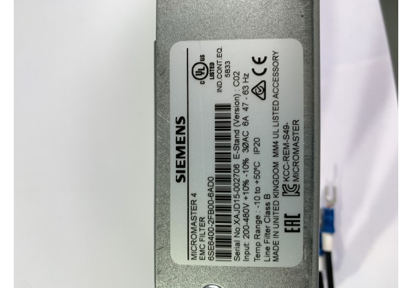 Buy Siemens 6SE6400-2FB00-6AD0-InStock