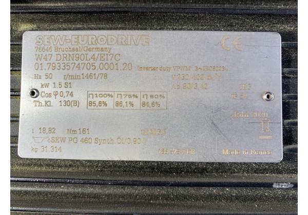 Buy Sew-Eurodrive W47 DRN90L4/E17C-InStock