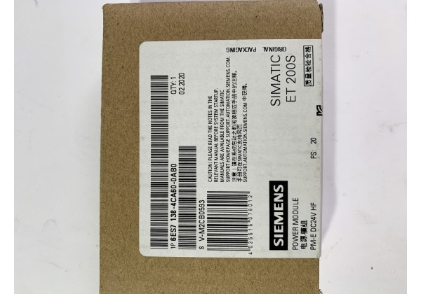 Buy Siemens 6ES7 138-4CA60-0AB0-InStock